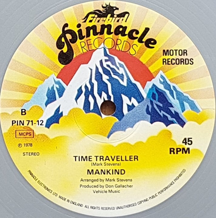 PIN 71-12 G Doctor Who (Cosmic remix) Ron Grainer / Mark Stevens / Mankind from the BBC records and Tapes library Label